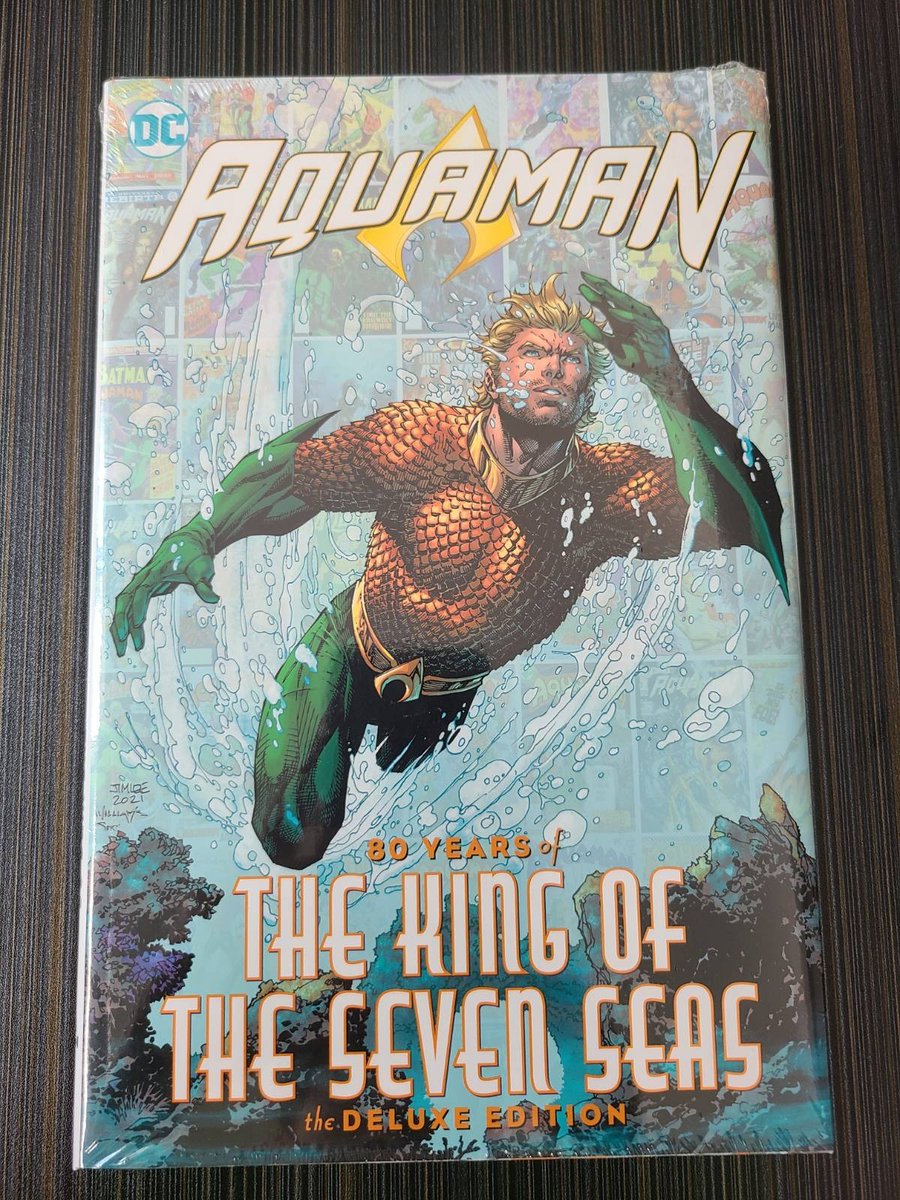 I hear you can talk to fish? Arthur Curry, the King of the Seven Seas, he is Aquaman🔱

80 Years of The King of The Seven Seas the Deluxe Edition - HK$260

#aquaman #DC #DCU #DCEU #DCStudios #comic #comics #comicbook #comicbooks #localiiz