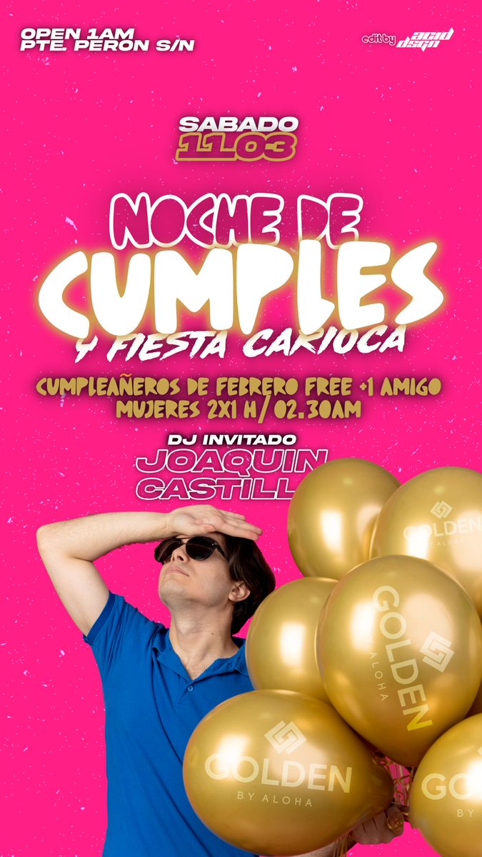 Magu_2014's tweet photo. SÁBADO 11
NOCHE DE GOLDEN 🥳💥
@alohadisco1 https://t.co/XpSm7JjUzK
