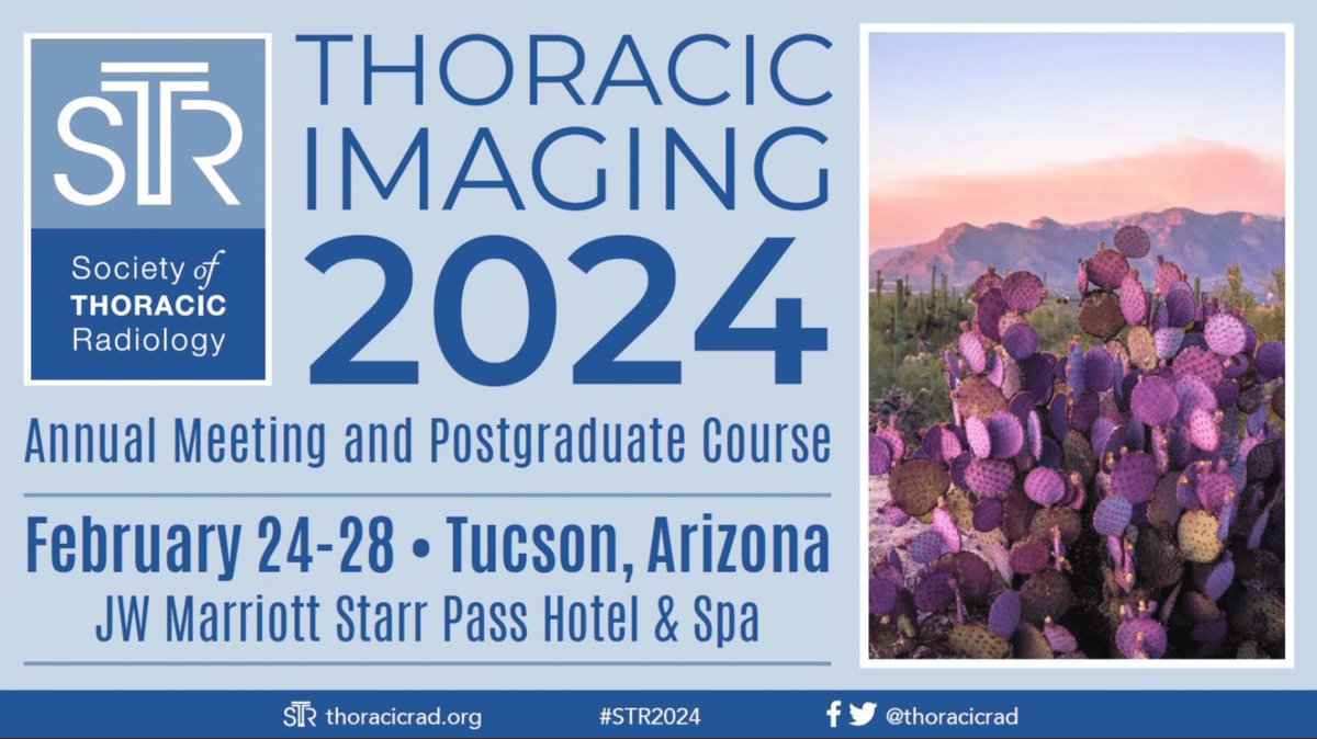 Save the Date! We can't wait to see you all next year at #STR2024 in Tucson!