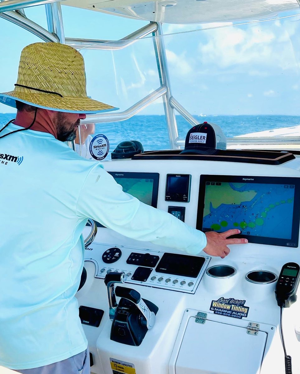 flsportfishing's tweet photo. Know where you're going before you even leave the dock with #SIRIUSXMMarine #FishMapping. Up-to-date satellite-delivered information allows you to better predict where fish will be swimming in your area. Visit https://t.co/5NvLKoaWW6 to learn more about Fish Mapping. https://t.co/1c2FKp9cVp