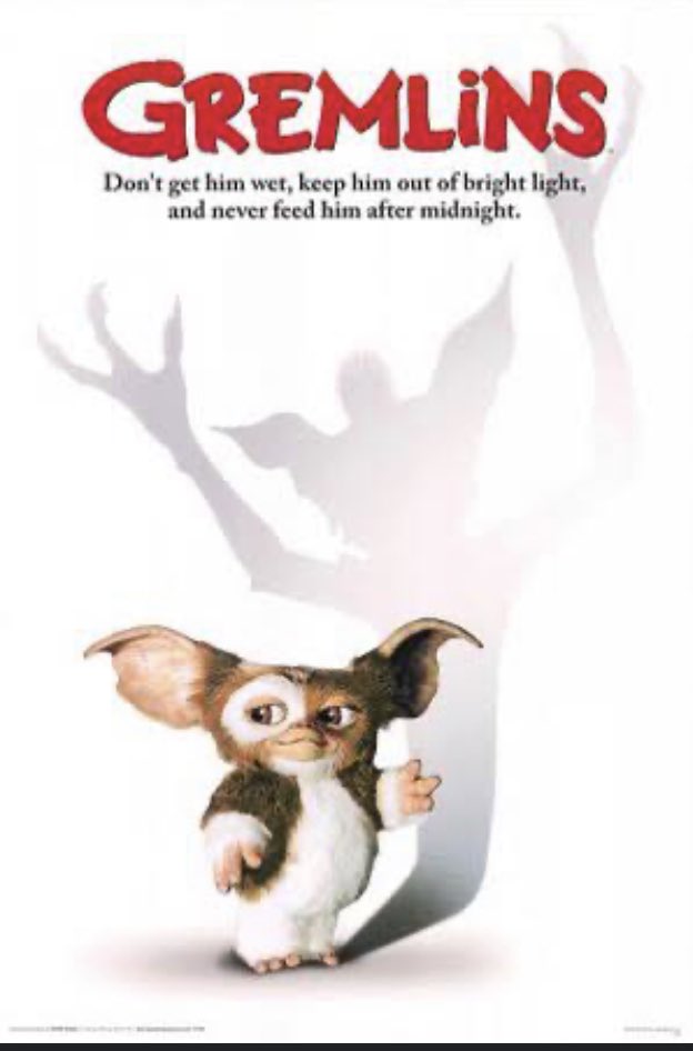 Watching this classic! Forgot Corey Feldman was in it… the practical effects are epic! @crave @80smovie @Jeanna350 #gremlins #classic80’s #coreyfeldman #phoebecates @christophercolumbus