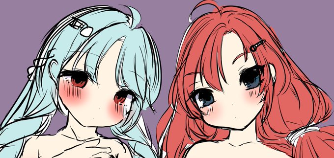 ✍️ちゃんと描いてるアピール✍️
なっちゃんなんか頭絶壁だね 直すか... 