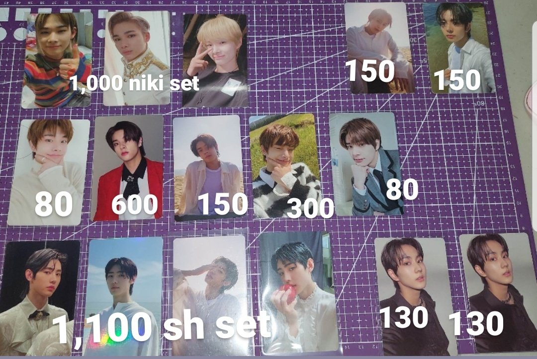 _chinguannyeong's tweet photo. WTS/LFB

ENHYPEN PHOTOCARDS
-Prices on pic

✅All in Good/Mind condition.
✅ ONHAND/ READY TO SHIP

Tags: Niki bdo pob, Jake pogi, applehoon, heesung,jungwon

🛒Dm us or comment "mine + item" https://t.co/KlQujqDFL1