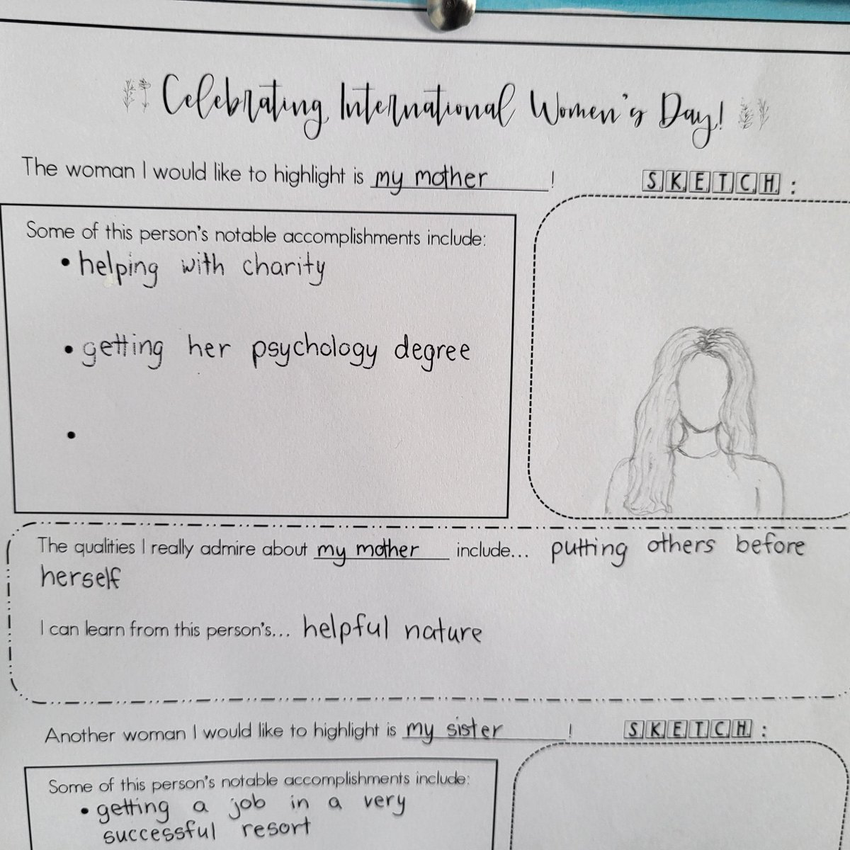 BSColomboLK's tweet photo. "Year 9s celebrate women's day by admiring women they are closest to"
@BSColomboLK @ssyear9 @BSC_Principal @BSC_SSHead https://t.co/vQPwHqzhom