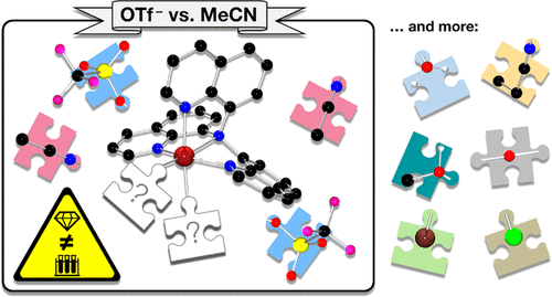 bhkenlo's tweet photo. Triflate vs Acetonitrile: Understanding the Iron(II)-Based Coordination Chemistry of Tri(quinolin-8-yl)amine https://t.co/2IlBqpxBpw Apfel, Herres-Pawlis, and co-workers @InorgChem #iron_II #TPA #tetradentate #cis #labile #SCXRD #SCO https://t.co/rqBua31FXP