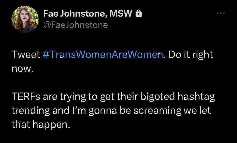 We will have a lot to say in the near future. In the meantime, we want to share this short message (image below) from our executive director @FaeJohnstone. #TransWomenAreWomen