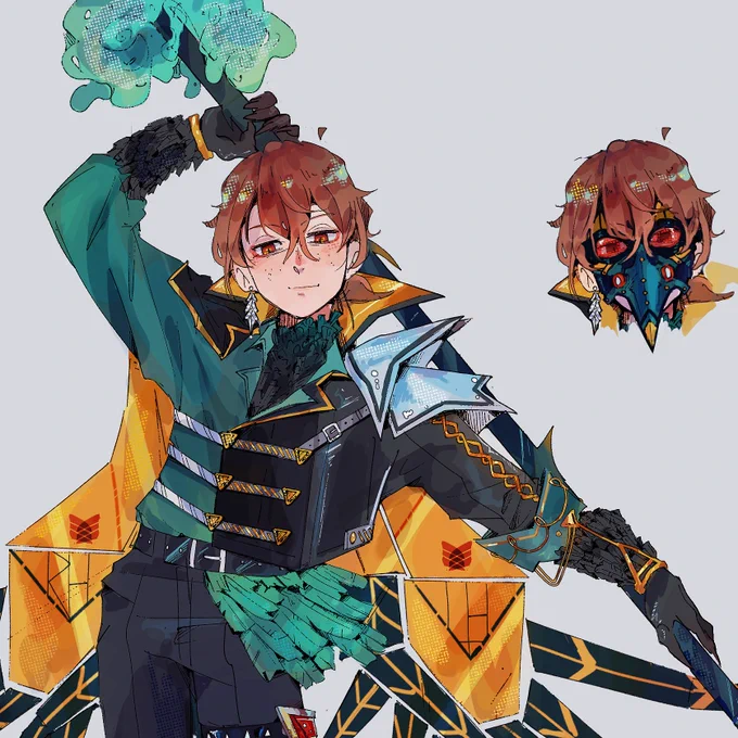 //cw gore + blooduncensored ver+ close up! tbh i feel like the censored one leaves more to the imagination cause i suck at gore  (re posting bc i forgot to hide haha ooops) 