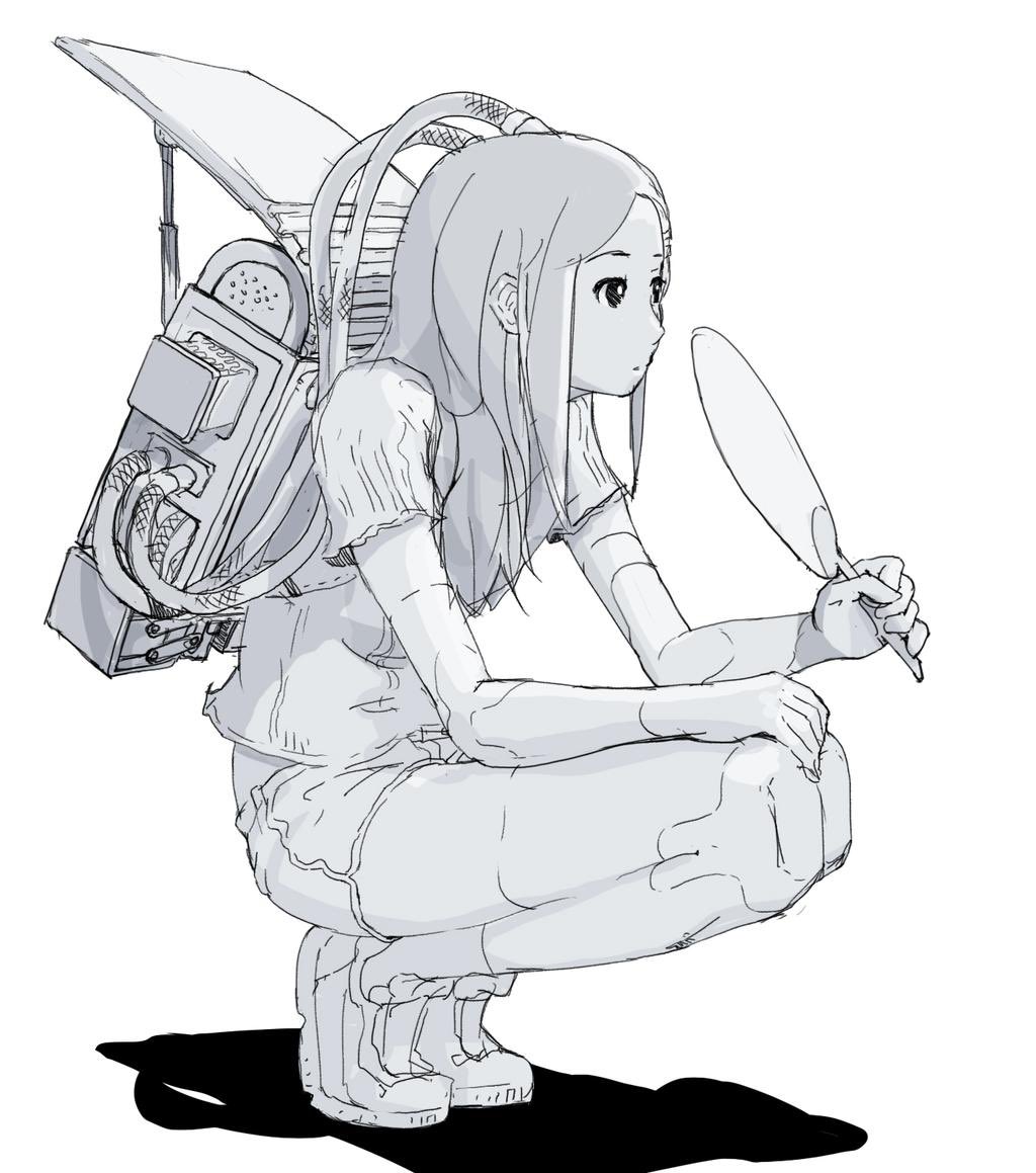 「#作画カロリーの低い作品を上げようぜ 」|sukabuのイラスト