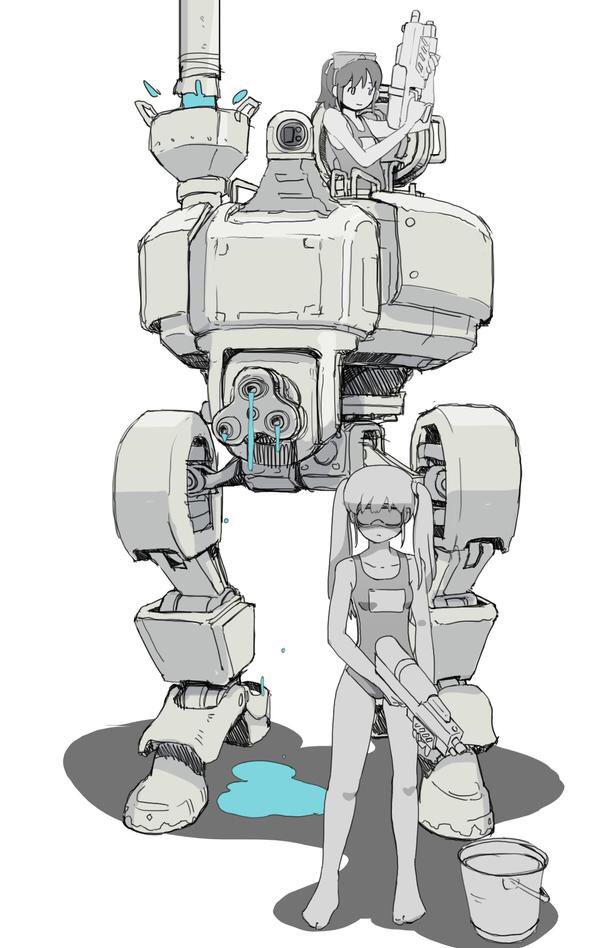 「#作画カロリーの低い作品を上げようぜ 」|sukabuのイラスト
