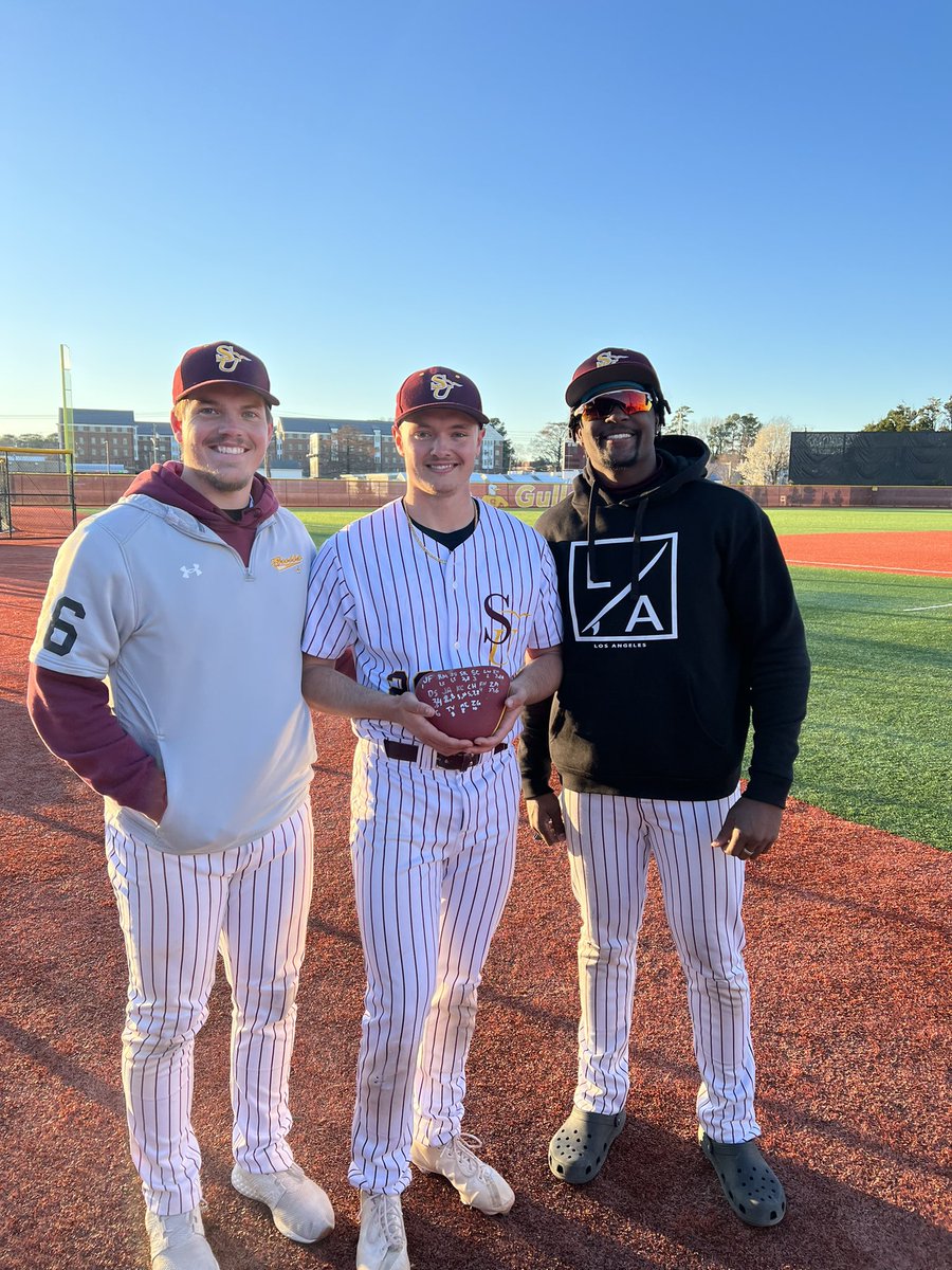 Today’s <a href="/SalisburyBB/">Salisbury Baseball</a> Rocks 🪨 of the game for victory ✌️ over Washington College are <a href="/zach_geesaman/">Zach Geesaman</a>  <a href="/Robbie_H_118/">Robbie Hollenbeck</a> and <a href="/CasterKavi/">Kavi Caster</a> #GoGulls #HTE #2.5% @suseagulls <a href="/CoachB_ABCA/">Ryan Brownlee</a>