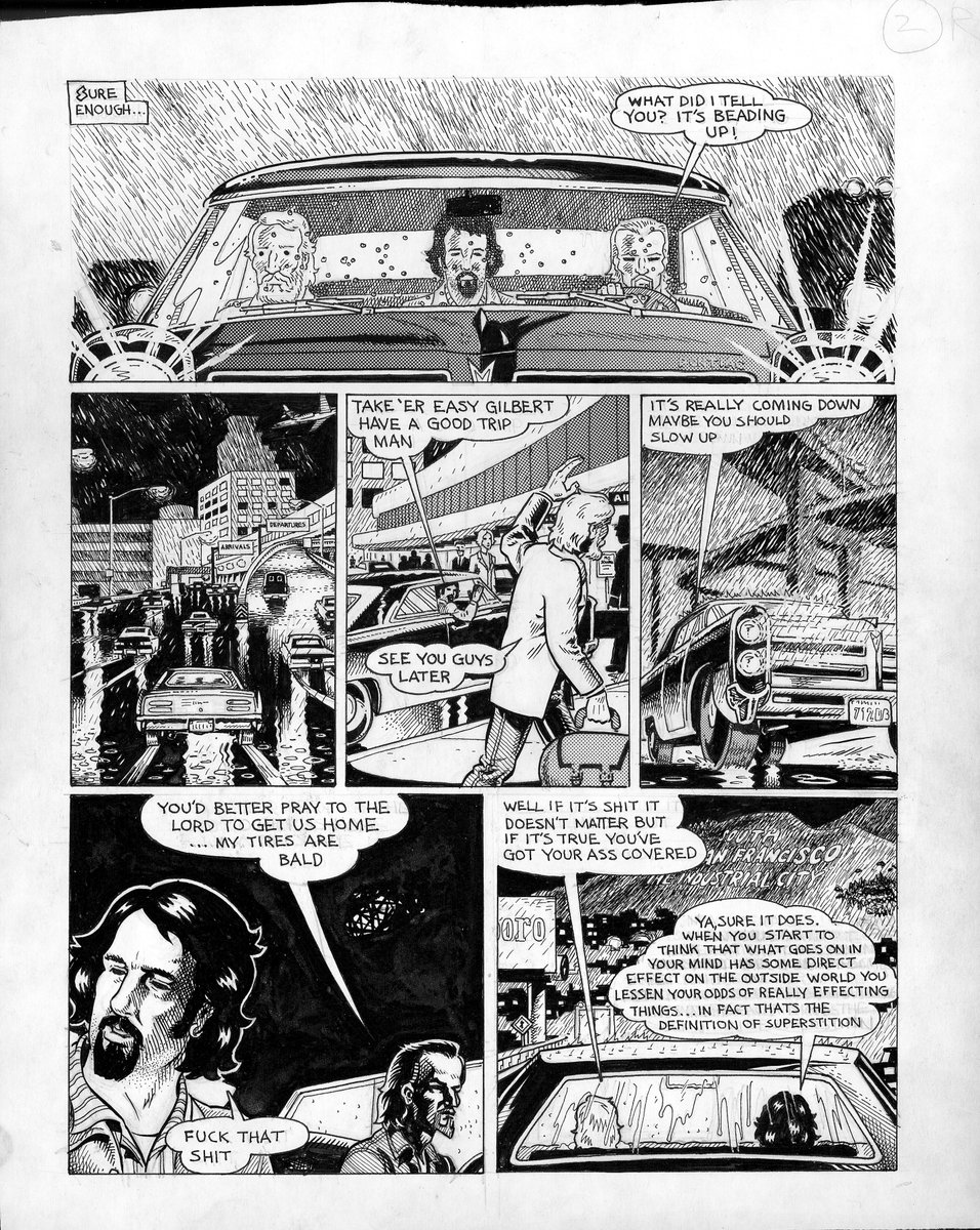 Take a trip down memory lane with page 2 of "The Conclusive Argument," also published in 1988 in the comic book "My True Story."

Bad Attitude: The Art of Spain Rodriguez #nowstreaming |  amzn.to/3WSwgpg
Please watch, rate &amp; review!