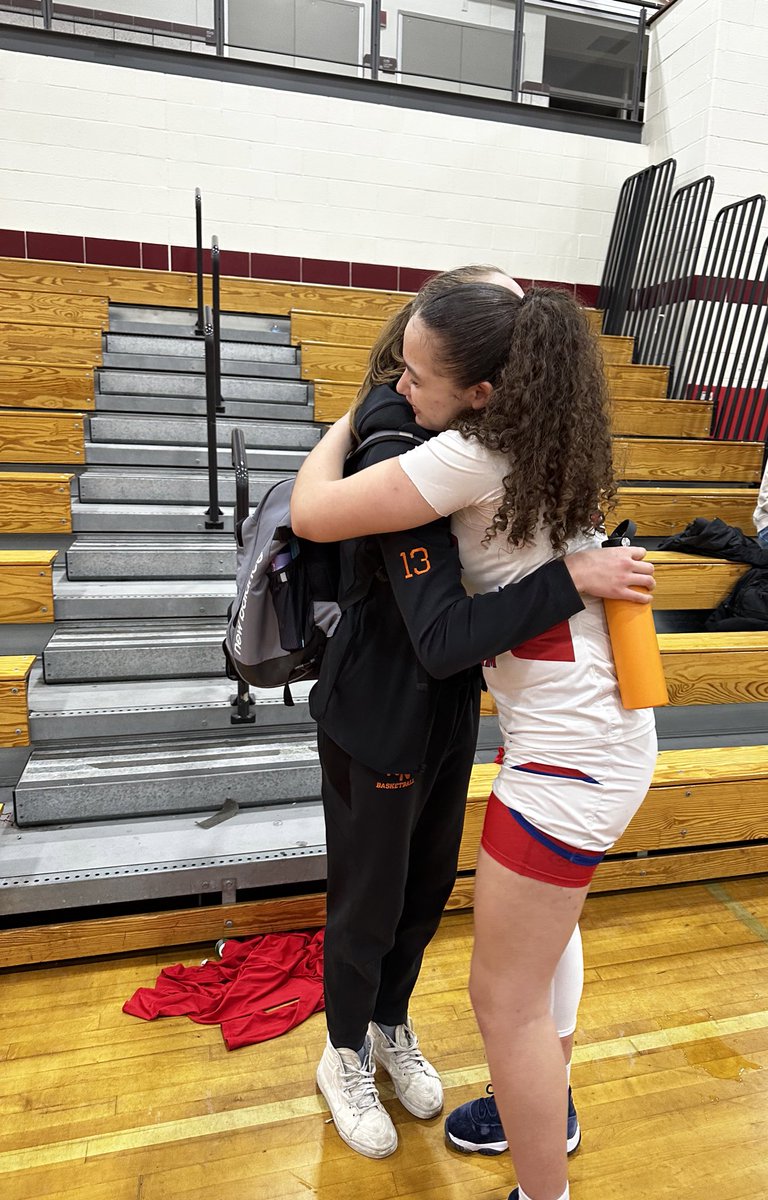 I’ve played with and against this amazing girl and it has been such an honor. Harvard got a great one! 🤍 thank you for making me be better Abigail!