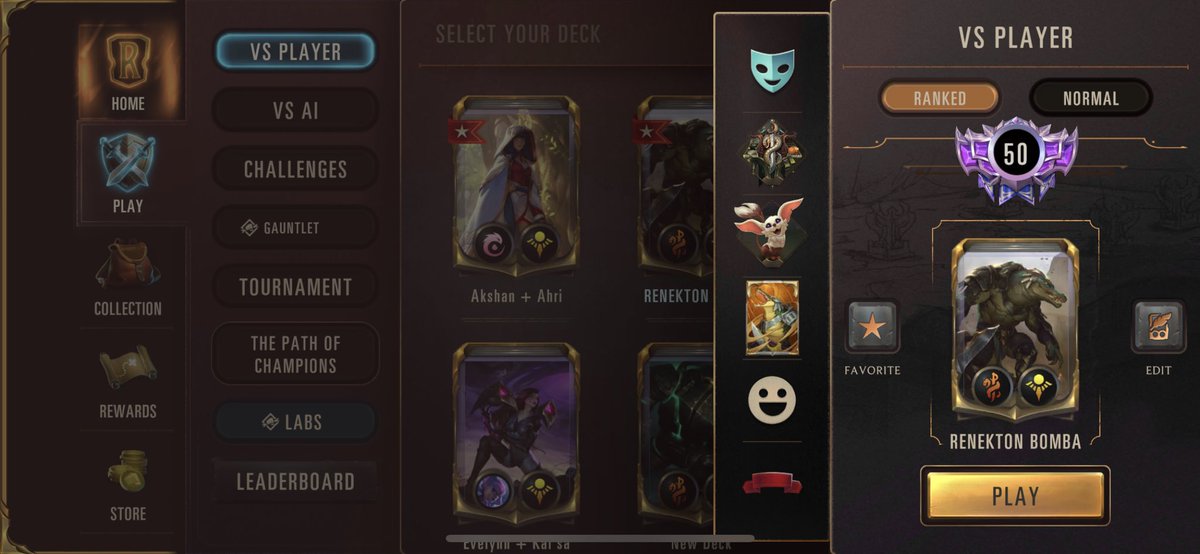 mufashak's tweet photo. Volvemos otra vez a conseguir alcanzar Máster en Legends of Runeterra, esta vez con historia muy especial que me ha hecho disfrutar mucho. Me explico. https://t.co/sYHV59y22B