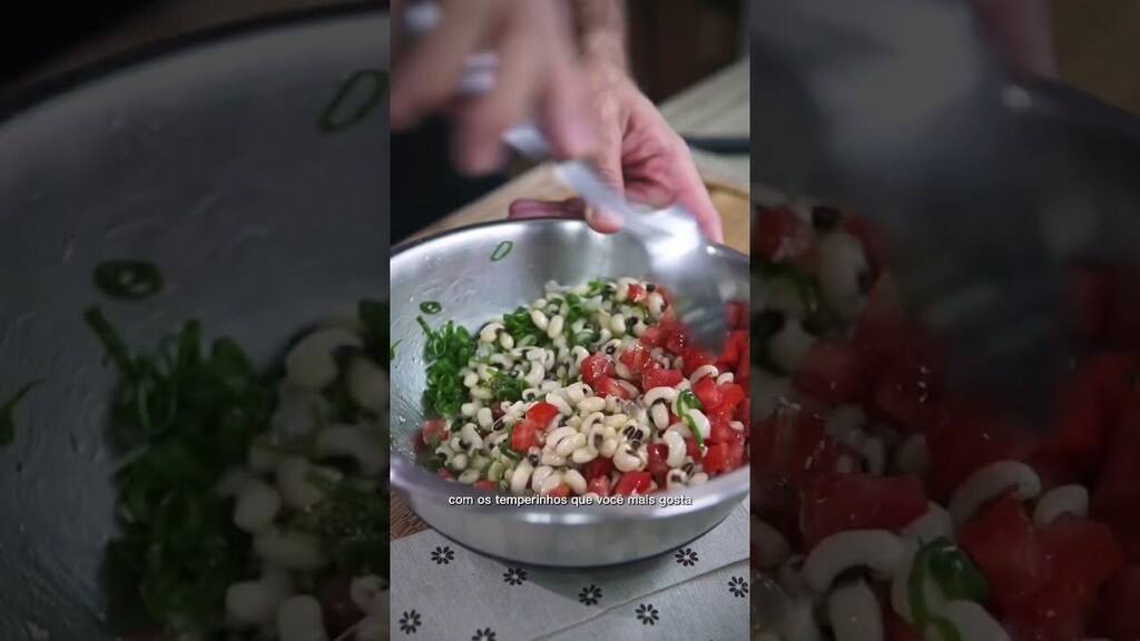 cookfork's tweet photo. Mais uma receita no ar! Salada de feijão fradinho simples e gostosa! Veja: https://t.co/wTPa7EgGSw