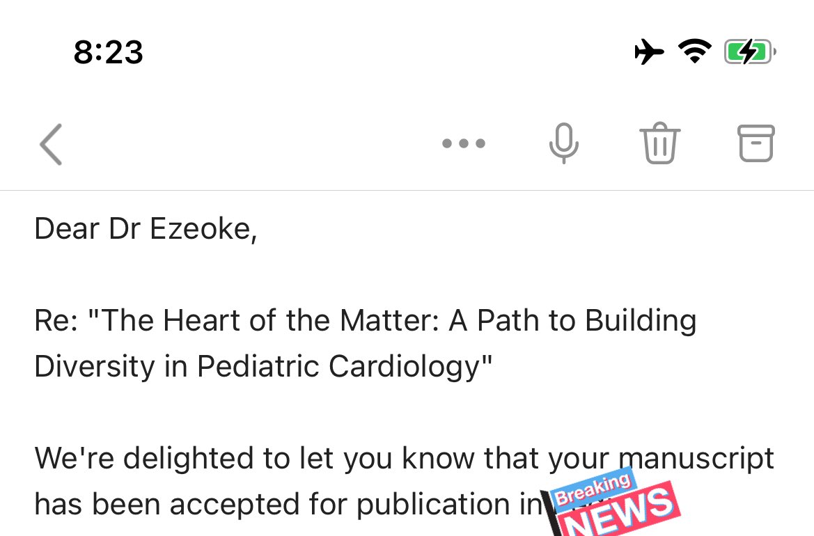 🚨🚨Publication Alert 🚨🚨 Coming Soon! 'The Heart of the Matter: A Path to Building #Diversity in #PediatricCardiology'. So thrilled to soon be able to share this work with you all!! @BrittneyHillsMD @JL_WilliamsMD @HeartofaDoc #MedTwitter #PedsCards #Peds