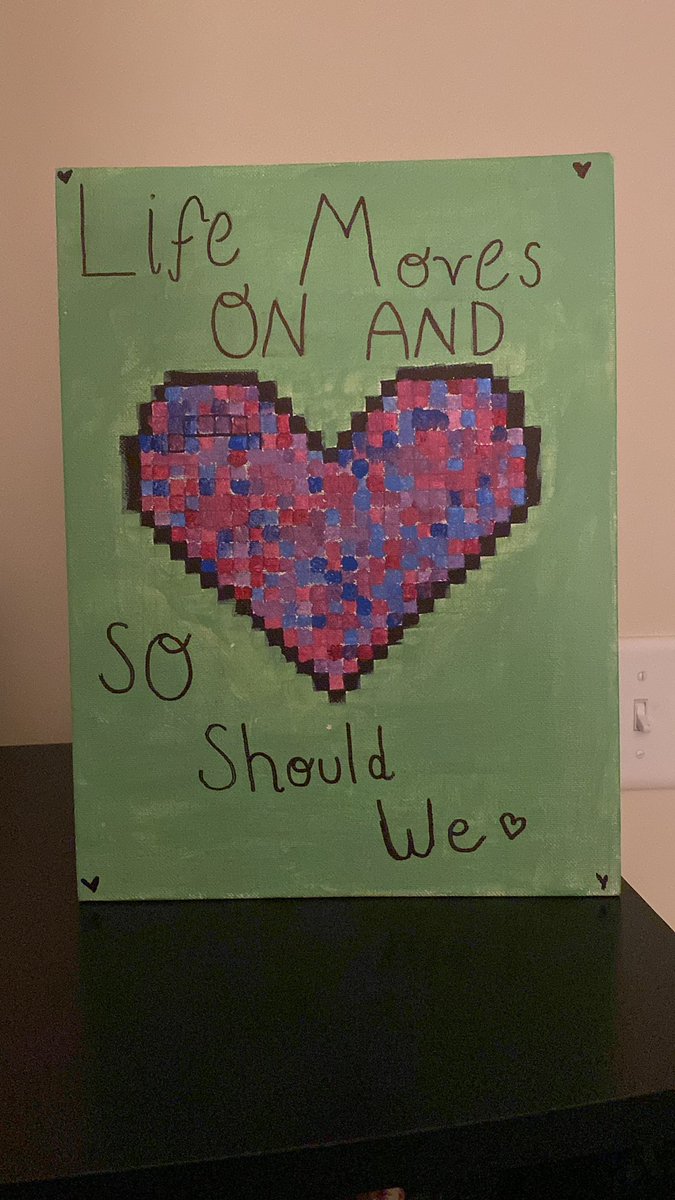b_podkul's tweet photo. AmaZing project by My daughter!  Words to live by! https://t.co/EyAfM67jVS