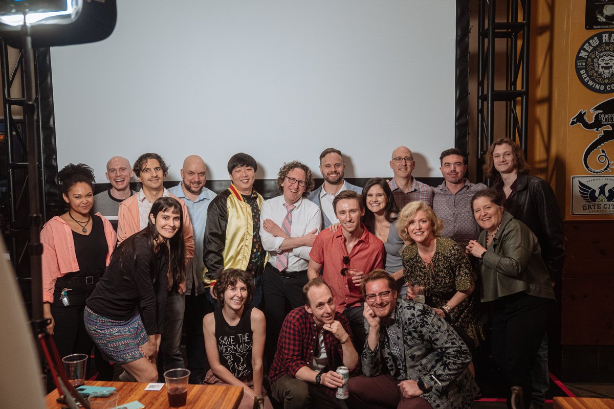 had a fun night celebrating the launch of our horror comedy feature #weresodeadmovie