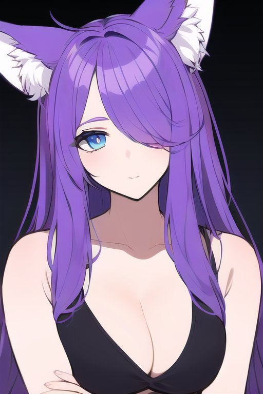 BloodMoonKuro's tweet photo. Artificially generated fox girl https://t.co/UO0sYCGiyO