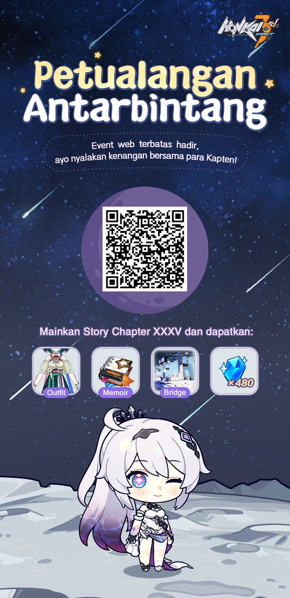 TobbyRonny's tweet photo. [Petualangan Antarbintang] Honkai Impact 3 dimulai! Ayo nyalakan koordinatmu dan tinggalkan kenangan bersama! https://t.co/iwV20FSeYf