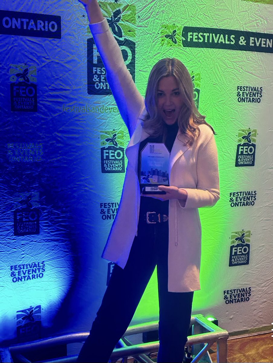 Best New Festival in Ontario… award goes to,,,,,, Blue Mountain Film Festival!! ⁦<a href="/BlueMtnVillage/">Blue Mountain Village</a>⁩ ⁦<a href="/BlueMtnResort/">Blue Mountain Resort</a>⁩ ⁦<a href="/townofbluemtns/">The Blue Mountains</a>⁩ ⁦<a href="/VisitGrey/">Grey County Tourism</a>⁩ ⁦@BruceGreySimcoe⁩ Bring on year two June 1-4, 2023 ⁦<a href="/BlueMtnFilmFest/">Blue Mountain Film + Media Festival</a>⁩