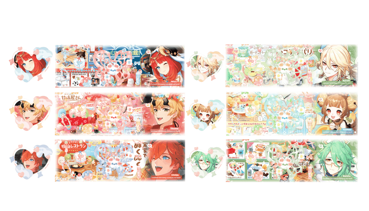 help retweet please? thank you! 

good morning, aku ada layout moodboard deco genshin 5k / each! ava png only dan aku juga open request with limited slot. payment via qris only 💝💐

#zonauang #zonaba