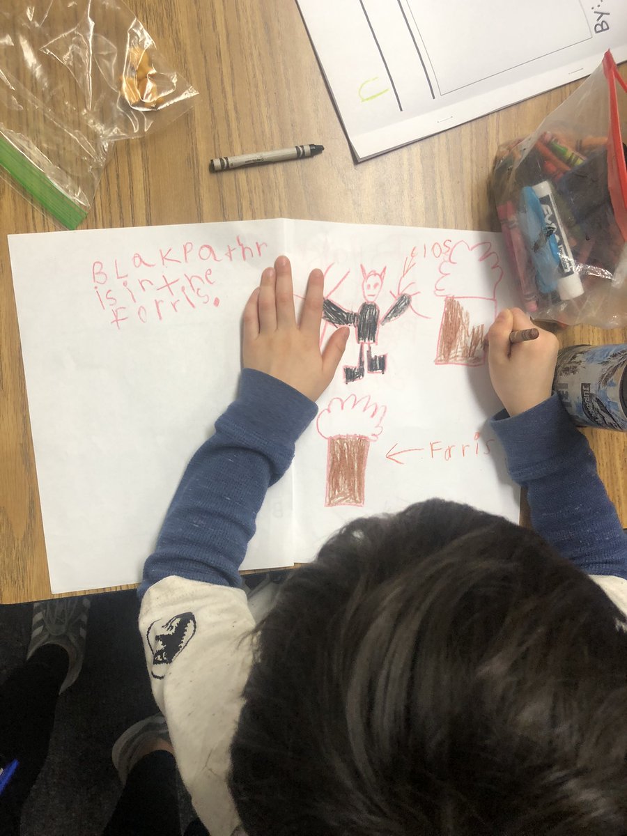 MrsJinGradeK's tweet photo. Writer’s Workshop in action! ✏️ Check out these little authors using labels and adding details to their books! #kindergarten @Georgetown204 https://t.co/caonxpyLHw