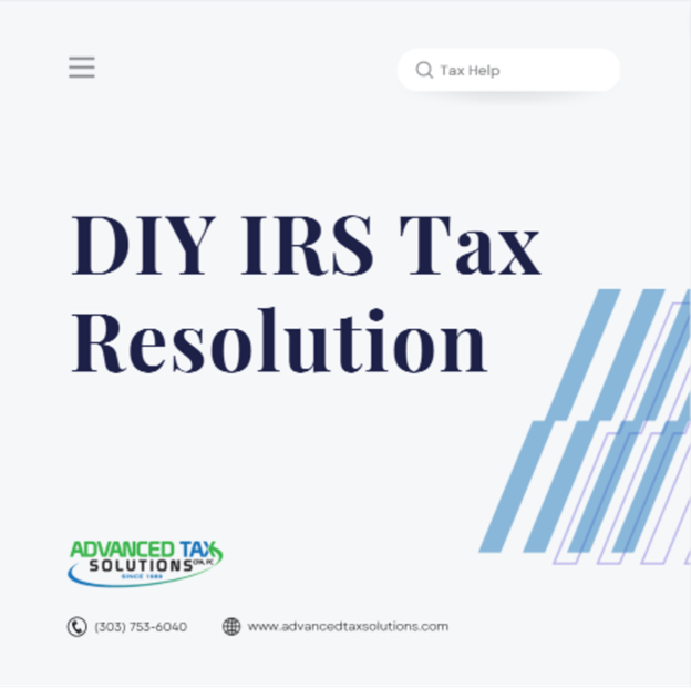 denvertaxhelp's tweet image. &quot;If you have a tax problem that seems like something you can do on your own but you need the tools to solve it, try our DIY help services. 

Get help: advancedtaxsolutions.com/diy-taxes

#DIYHELP #IRShelp #IRSproblem&quot;