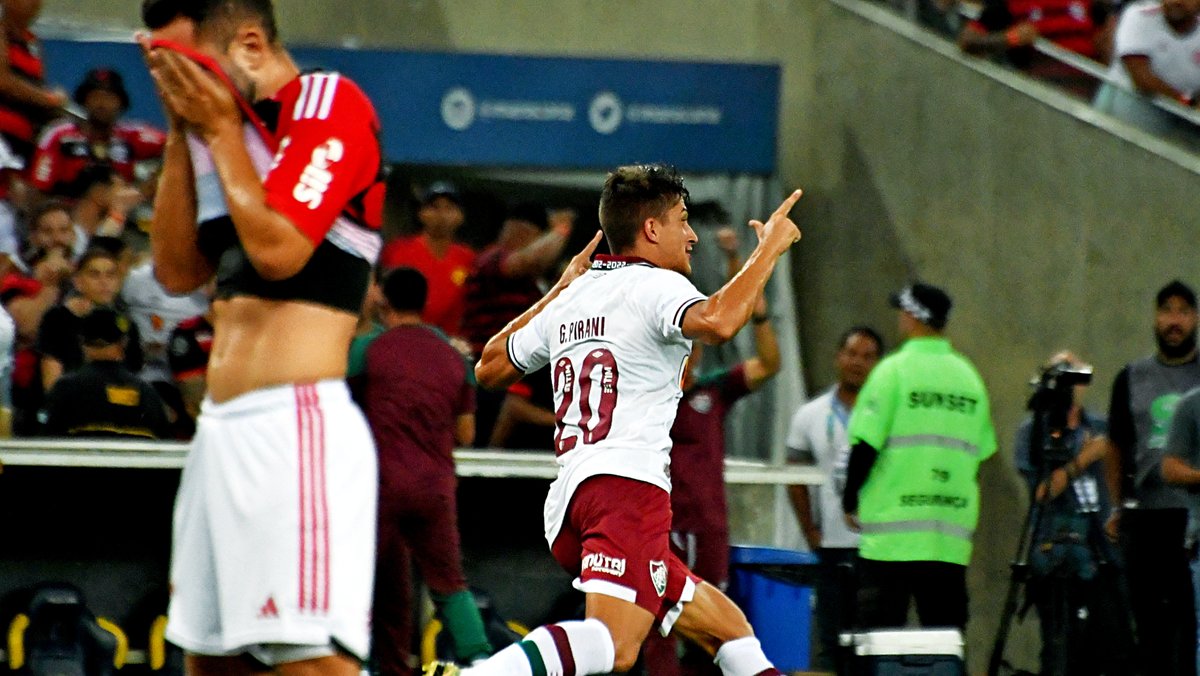 FluminenseFC's tweet photo. EU ESTOU FELIZ, PIRANI. https://t.co/63nAmFDozs