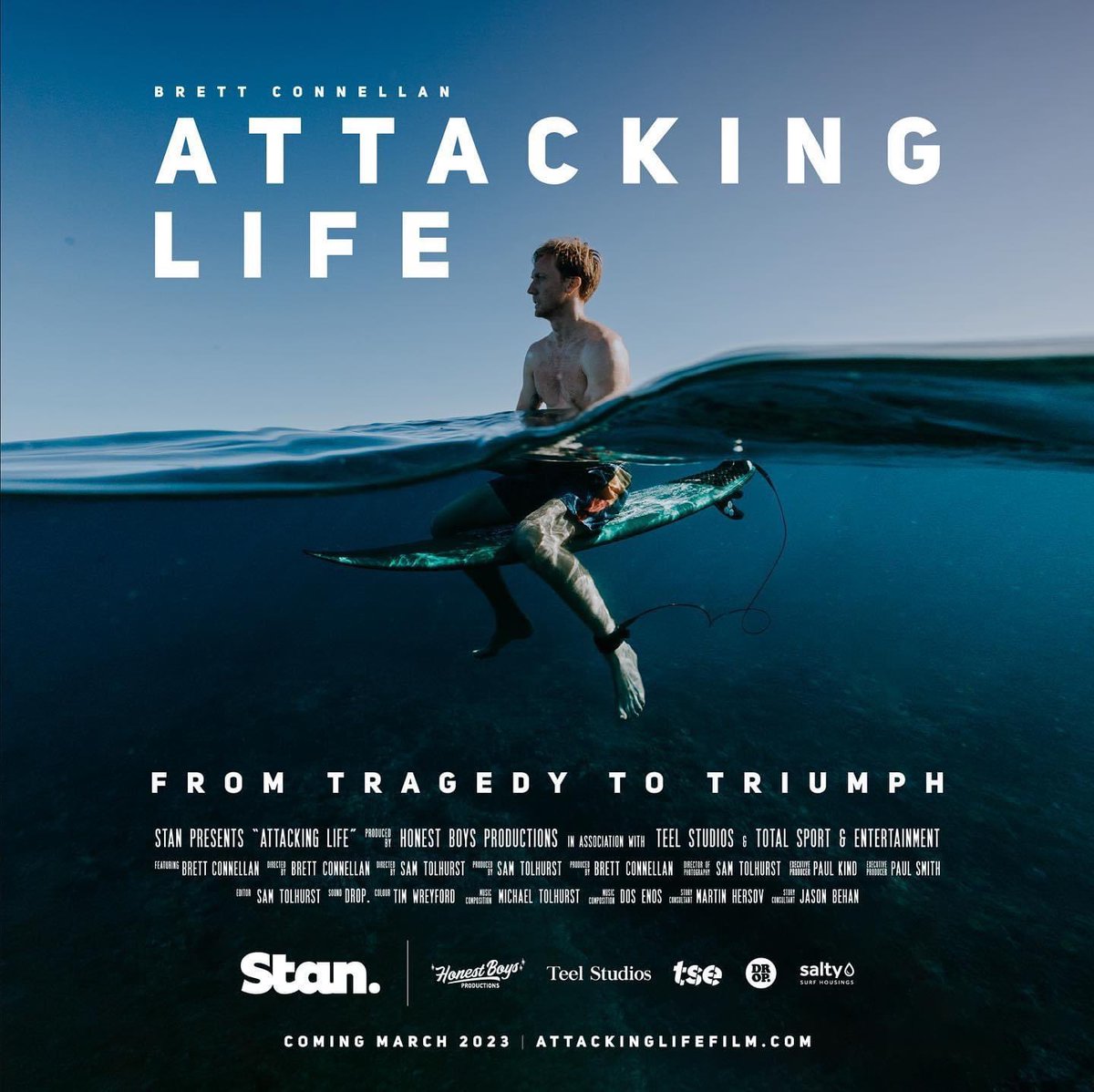 JaredConstable's tweet image. Nearly 7 years ago, Brett Connellan was dragged from the surf here at #Kiama by his mates after being attacked by a great white. Doctors didn’t give him a chance.

Today his doco #AttackingLife is LIVE on @StanAustralia - and is nothing short of amazing.

See why on @WINNews_Woll