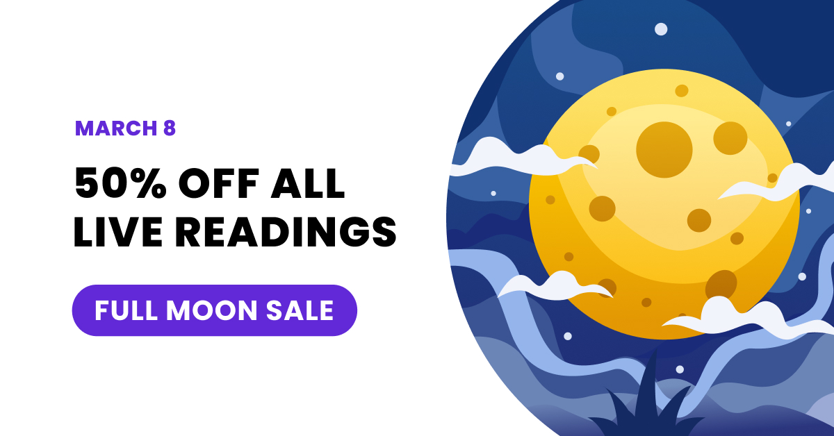 PurpleOceanPsyc's tweet photo. Check out our sister site, Purple Garden - All live readings 50% off - Full Moon sale starts @ 9pm EST Wednesday! Grab your discount - available for 30 hours only! https://t.co/u8fjsdig5k