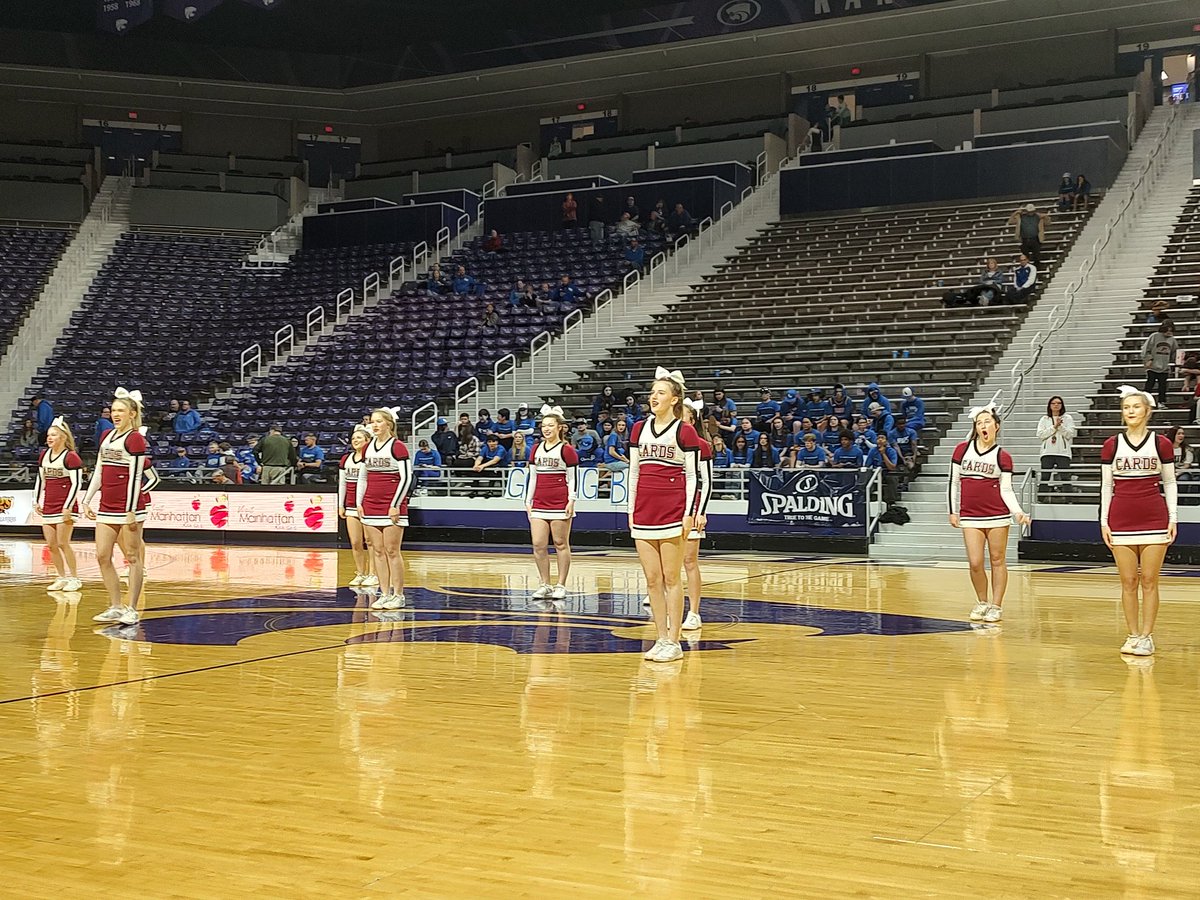 KSHSAA's tweet photo. Thanks to the Plainville HS dance team for a great halftime performance https://t.co/9f2LlFzrOU