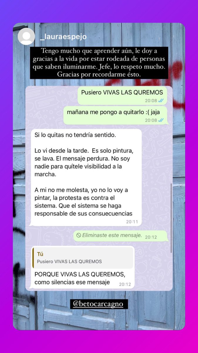 betocarcagno's tweet photo. Mi gerente preocupada porque pintaron la esquina de Hierro Dulce.

Cuesta absolutamente nada ejercer la empatía y respeto. https://t.co/1N1hKf7ZYM