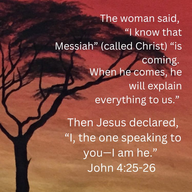 “I AM HE!”   🙌 🙌 🙌