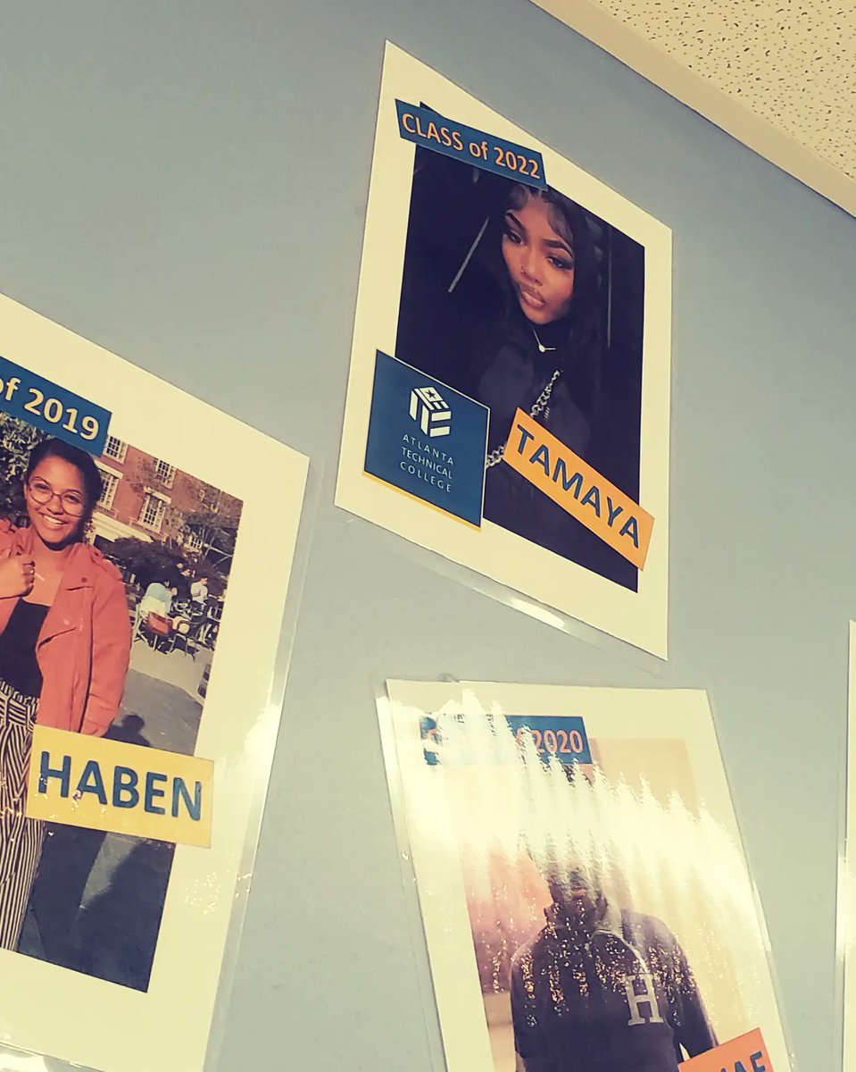 Andre Taylor (@dretaylor50) on Twitter photo Today I am celebrating this former student, Tamaya Jones, who I just added to my #StudentWallOfFame at <a href="/JLewisInvictus/">JLewisInvictus</a>. From my #HarperArcherMiddleSchool 8th Grade class to early graduate to #AtlantaTechnicalCollege.
#ProudTeacher #CollegeDays <a href="/AtlTechCollege/">Atlanta Technical College</a> #CollegeConnection Today I am celebrating this former student, Tamaya Jones, who I just added to my #StudentWallOfFame at <a href="/JLewisInvictus/">JLewisInvictus</a>. From my #HarperArcherMiddleSchool 8th Grade class to early graduate to #AtlantaTechnicalCollege.
#ProudTeacher #CollegeDays <a href="/AtlTechCollege/">Atlanta Technical College</a> #CollegeConnection