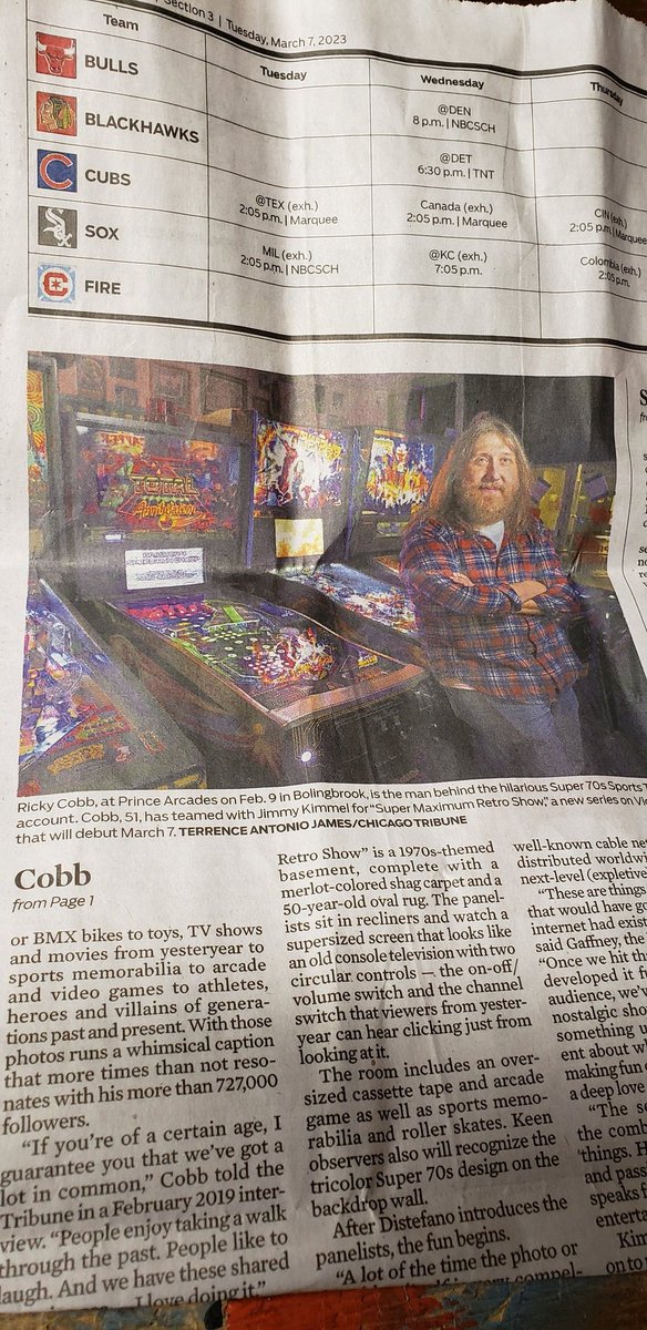 princearcades1's tweet photo. @Super70sSports @jimmykimmel @princearcades1 @chicagotribune #bolingbrook #arcade #princearcades #rickycobb @VICETV #thepastwasablast #timemachine https://t.co/2D70SKtLfR