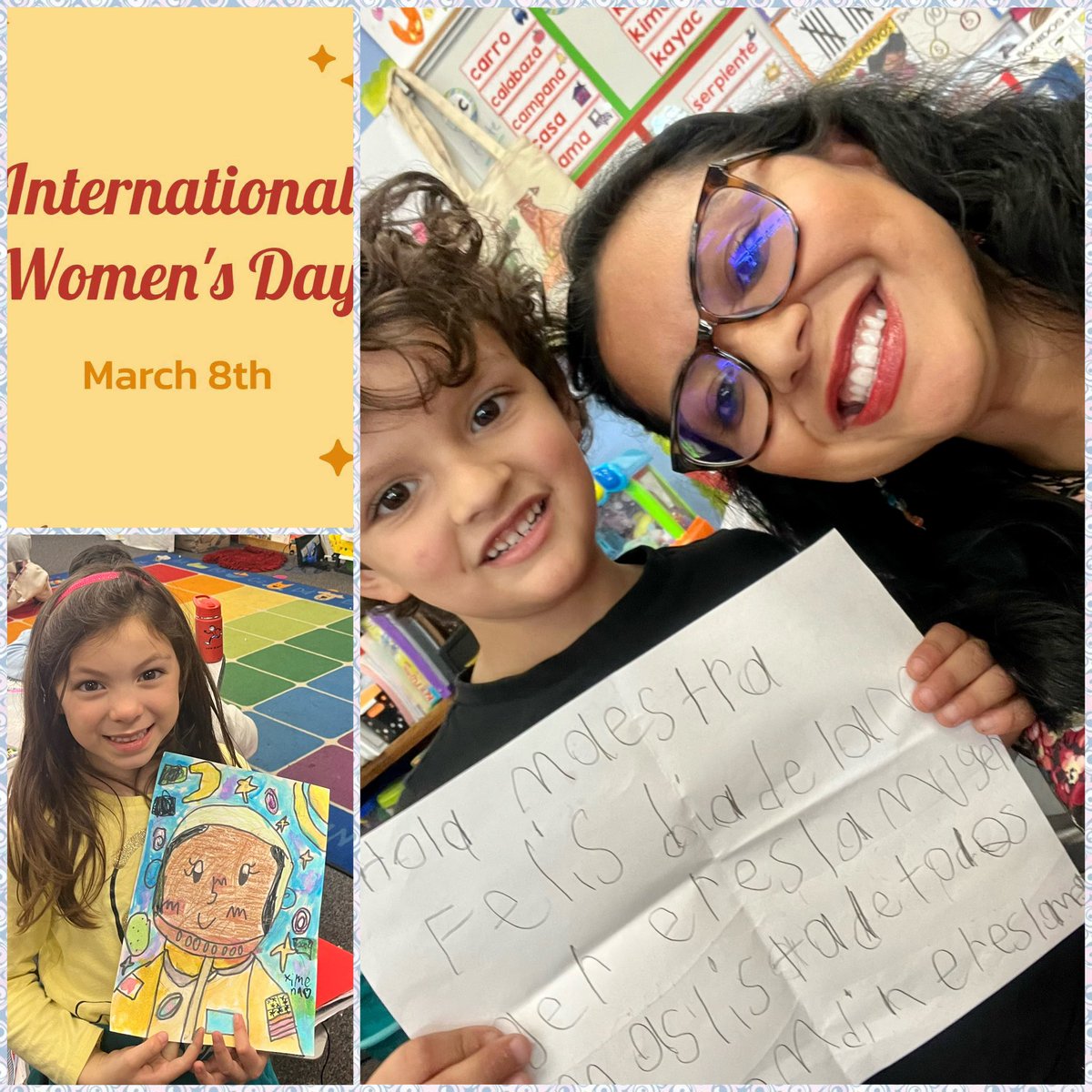 Happy International Women’s Day! We learned about incredible women trailblazers such as Mae Jemison. It was a lovely surprise to receive a letter from a student to celebrate the day!#alwaysalobo #youbelongCV @BostoniaGlobal @CajonValleyUSD @MtraRamosR @Danya_BGlobal @NerelWinter