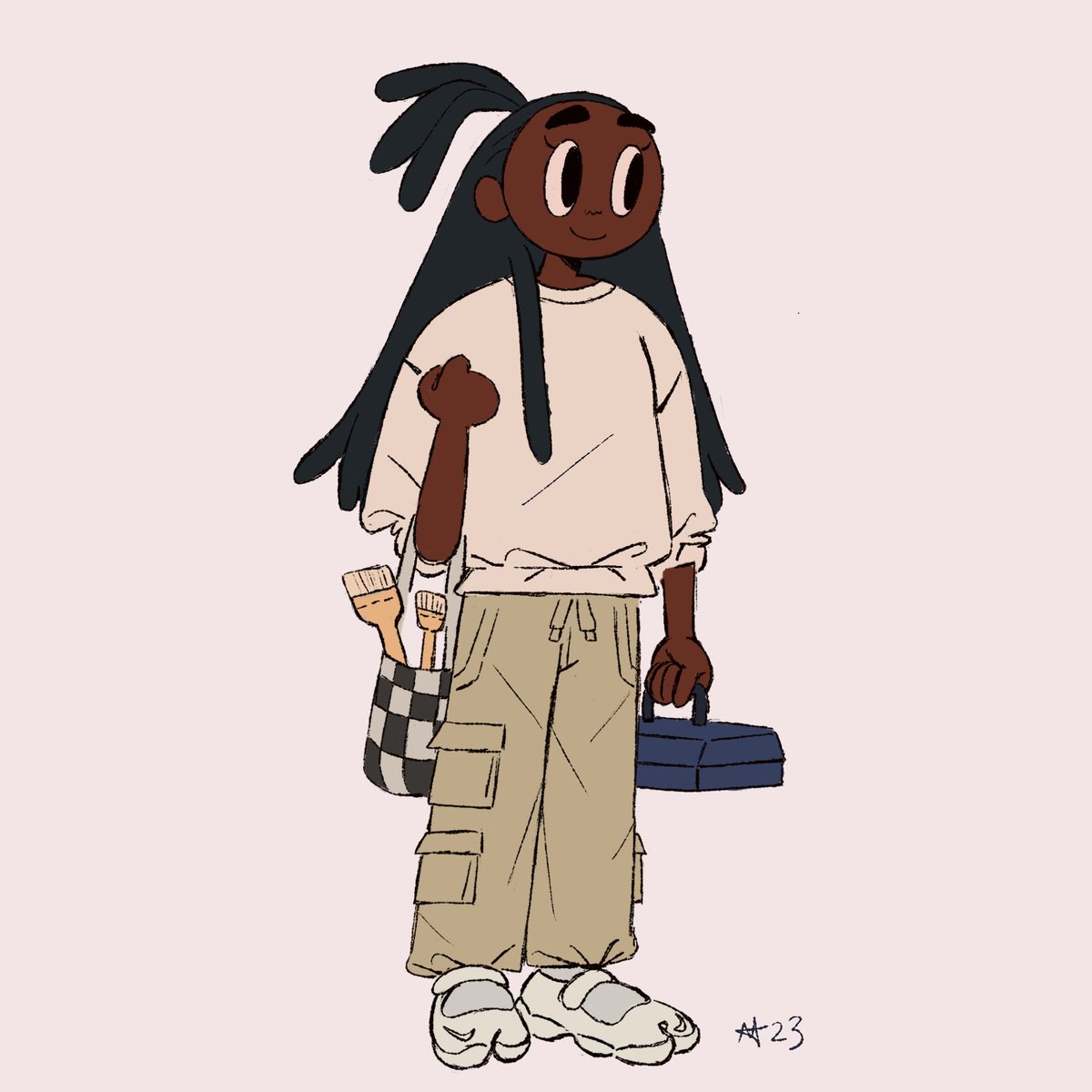 「pottery outfit. 」|Awuradwoa Affulのイラスト