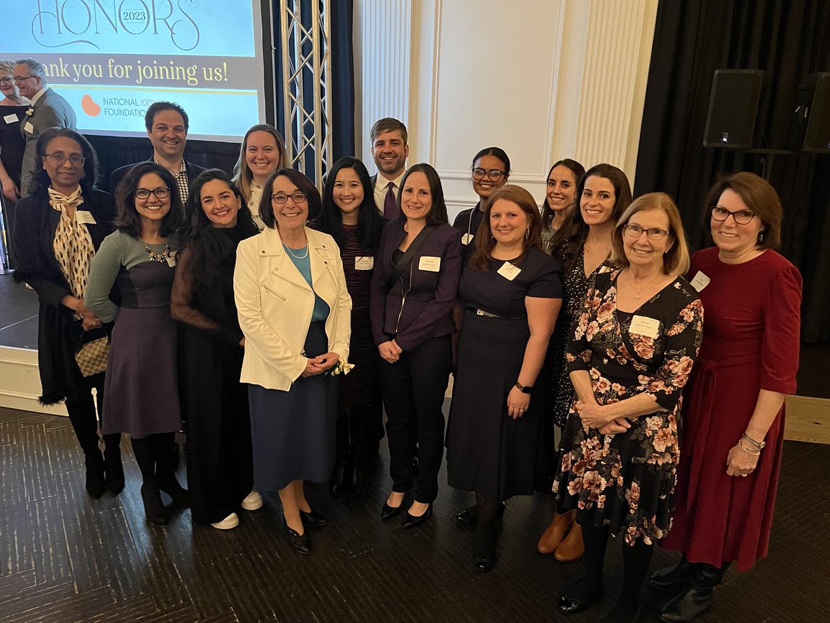 CHOPNephrology's tweet photo. We were so privileged at @CHOPNephrology to celebrate our very own Dr. Susan Furth, @nkf Excellence in Care Honoree, at the #NKF 39th Annual Honors Awards Reception tonight. Congratulations Dr. Furth! #womeninmedicine #patientcenteredcare #ckid 🫘🎉🏆 @ChildrensPhila https://t.co/X0RXe1Ih2b