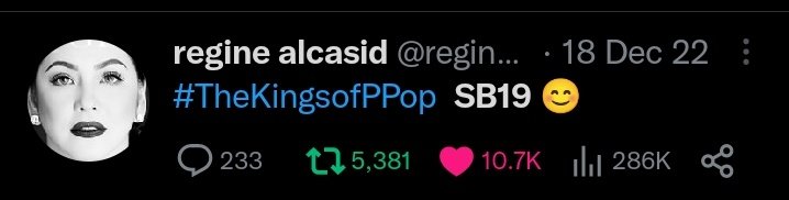 Jm15546867's tweet photo. Regine tweeted #TheKingsOfPPOP SB19 π
And other media using "PPOP KINGS" as a title for SB19. Kaya Hindi sya Self-proclaim. π« https://t.co/fNAnbf5NtI