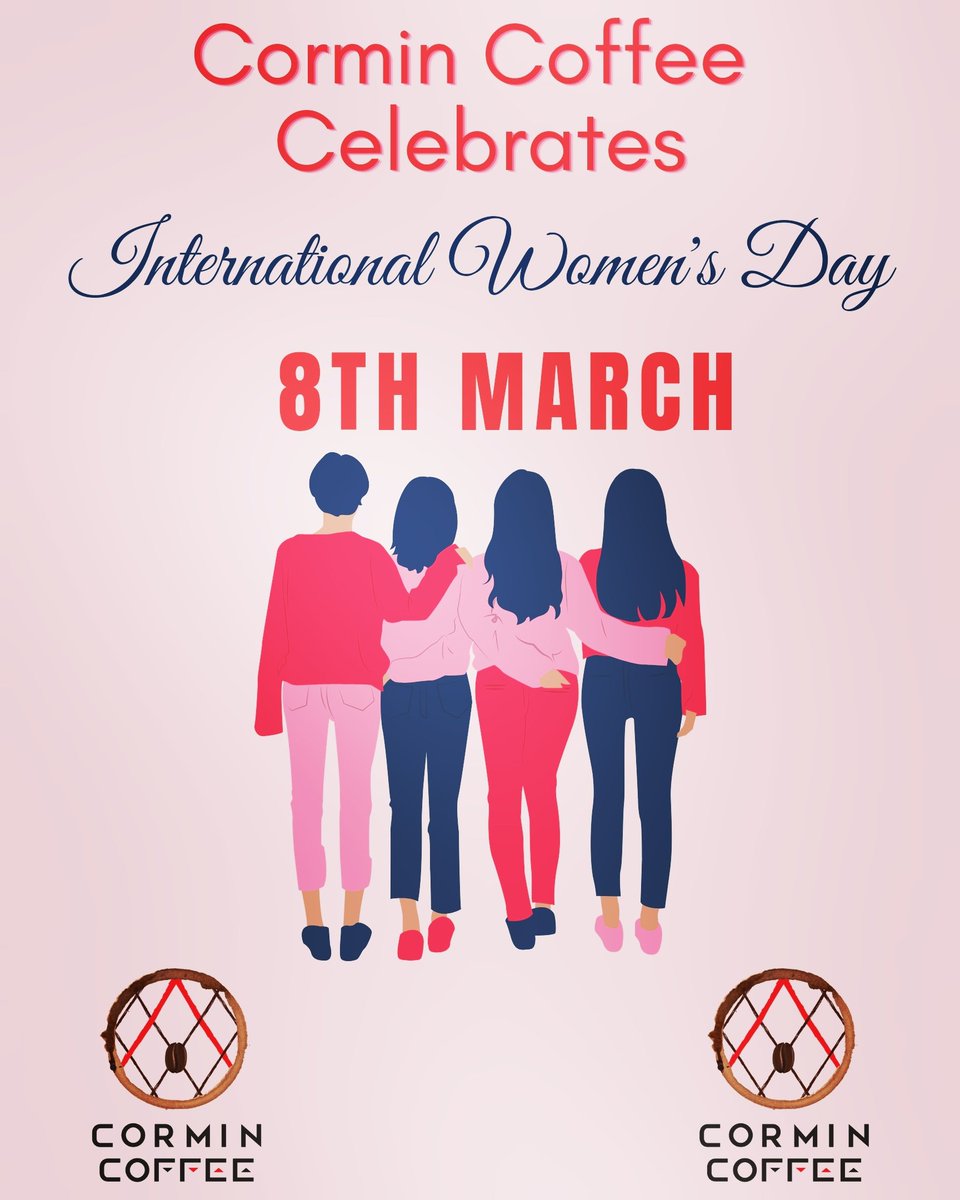 CorminCoffee's tweet photo. Cormin Coffee celebrates all the women who get it done every day. We salute you! #WomensDay2023 #nationalwomensday #drinkgreatcoffee https://t.co/t2TdSlcvQz