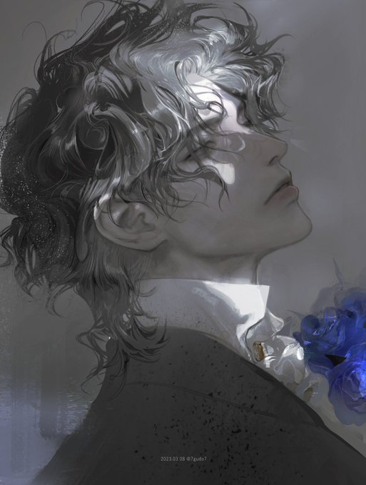 「blue rose」 illustration images(Popular)