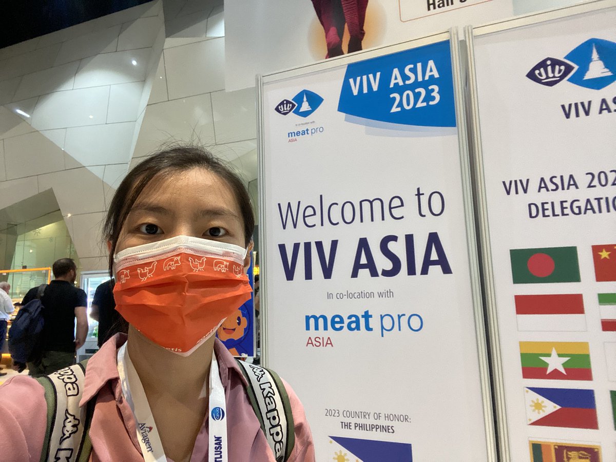 My first time at VIV ASIA! 
#VIVASIA2023