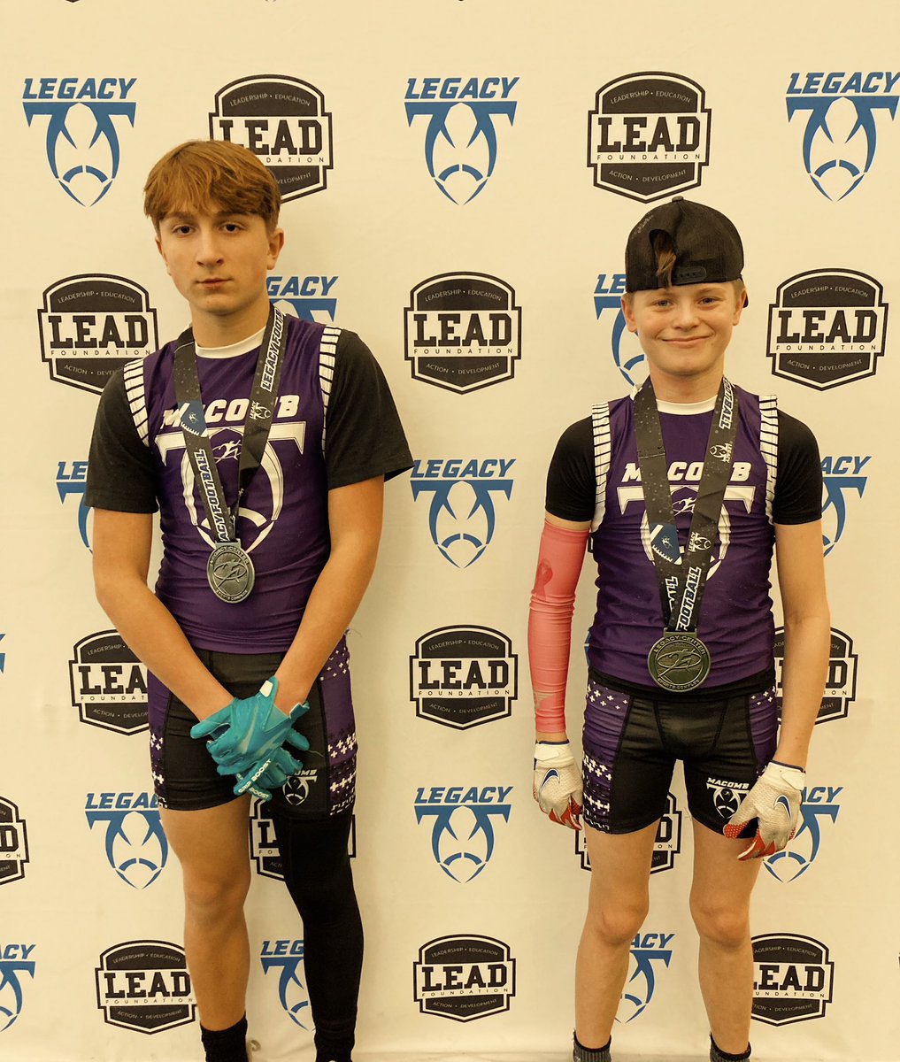Legacy Youth Football (@legacyyouthfb) on Twitter photo 🏆SEASON MVP: MACOMB 12u🏆
OFF: Landon Stevenson | WR
DEF: Gavin Bach | DB
<a href="/LegacyMacomb/">Legacy Macomb</a>
#Legacy #JoinTheMovement 🏆SEASON MVP: MACOMB 12u🏆
OFF: Landon Stevenson | WR
DEF: Gavin Bach | DB
<a href="/LegacyMacomb/">Legacy Macomb</a>
#Legacy #JoinTheMovement