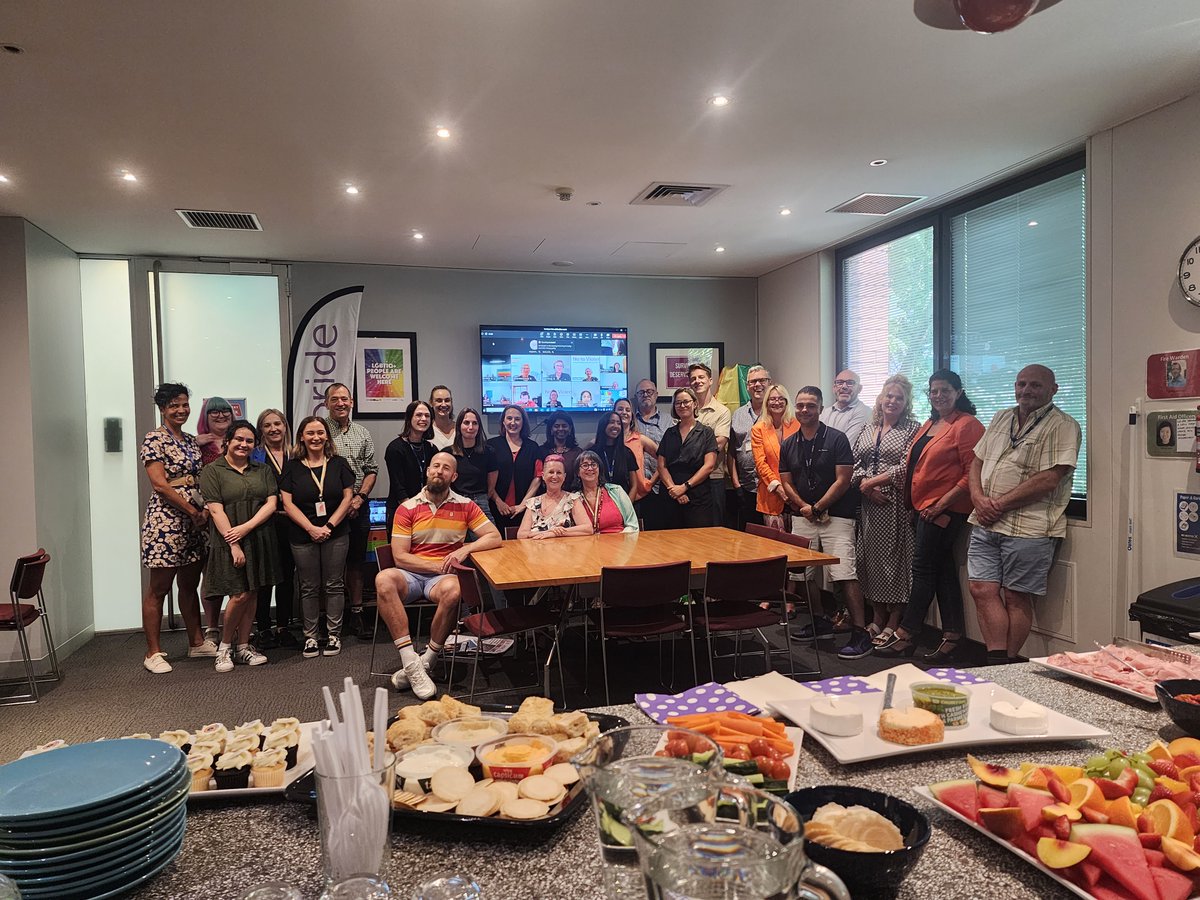 NTVorg's tweet photo. We are so proud to share that NTV has achieved Rainbow Tick Accreditation! 

It was great to hear from some of our staff what it means for @NTVorg to have Rainbow Tick, and to be supported by our @CEONTVorg and the board. 
 
#RainbowTick #familyviolence #DFV https://t.co/A1Pj1Vvvwo