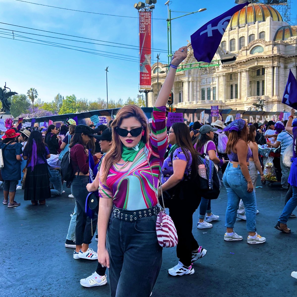 veronicadltp's tweet photo. Nosotras somos la fuerza y resistencia. Gracias por inspirarme, WE RUN THIS MOTHA! #Marcha8M https://t.co/9hJwx4i5mC