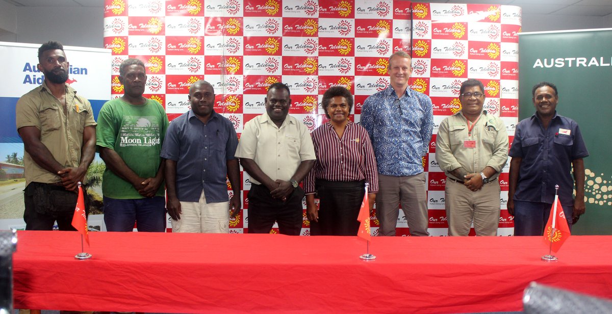 Our Telekom have announced 4⃣🇸🇧 companies have secured contracts for the six 🇦🇺-funded telecommunication towers along 🇸🇧 ’s western border. Great to see critical infrastructure being built by Solomon Islanders for Solomon Islanders under the 🇸🇧🇦🇺economic partnership.