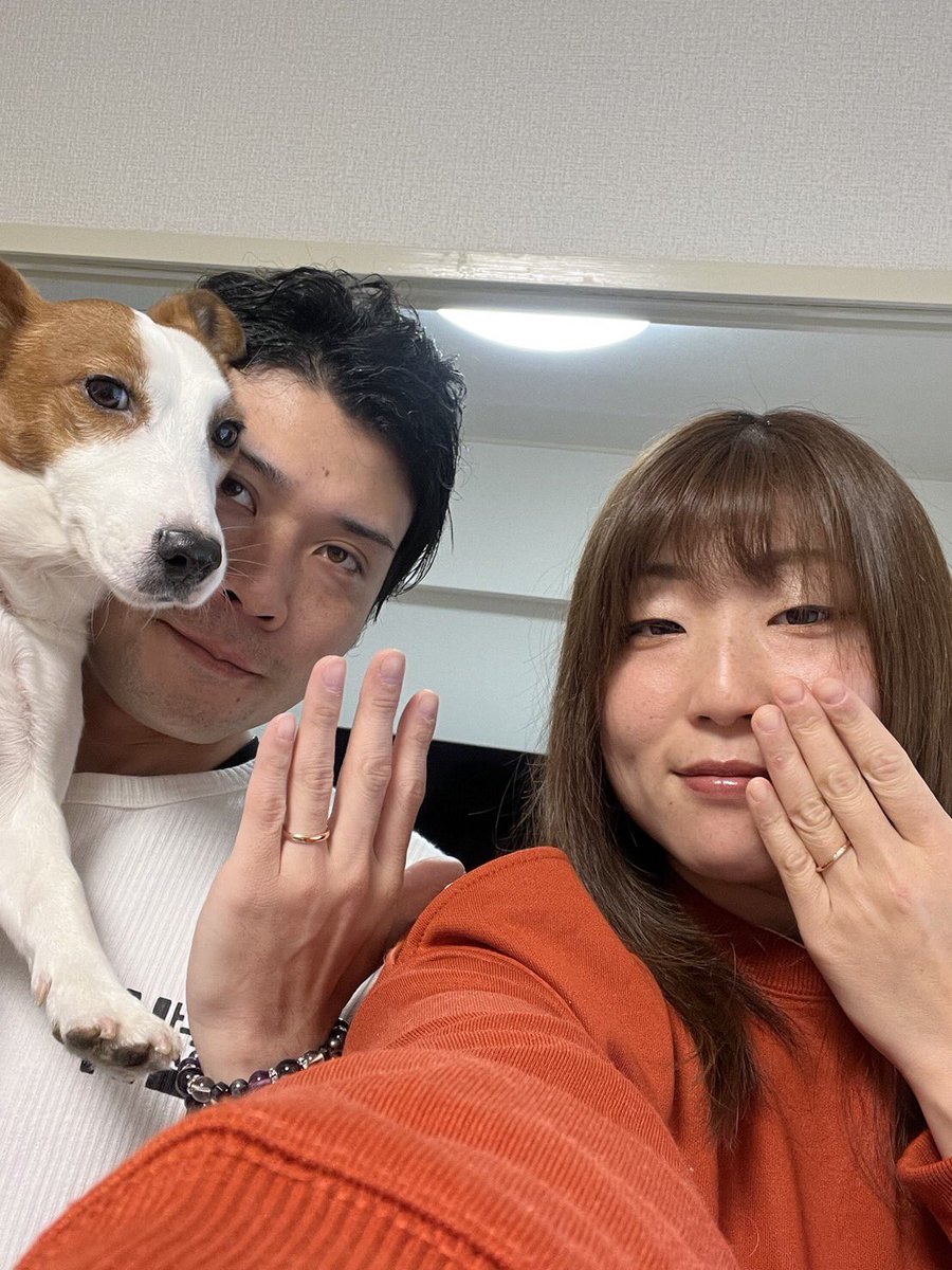 JRTsharaku's tweet photo. 入籍しました。 https://t.co/TvSBakg7EY