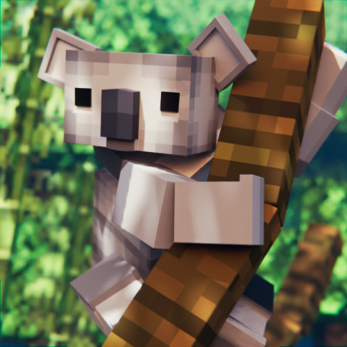 koalastudioss's tweet photo. new pfp :0 
model - @CombustAnimated 
texutre - @ThePrismicGuy 
render - @ChicohAnimation 
#Minecraft https://t.co/M5grhELlWP