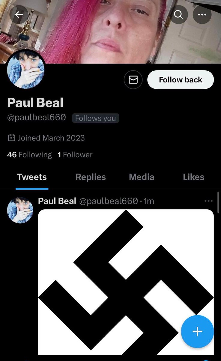 anonym_us_1605's tweet photo. DISCLAIMER: AnonymoUS is not responsible for the following images of hate symbols posted by a third-party source. Viewer discretion is advised.
Tweeted from @paulbeal660 - the alternate account of @diceshades252 - John Paul Joshua Beal.
#FightFascism #ExpectUs https://t.co/psOiTUWqlk