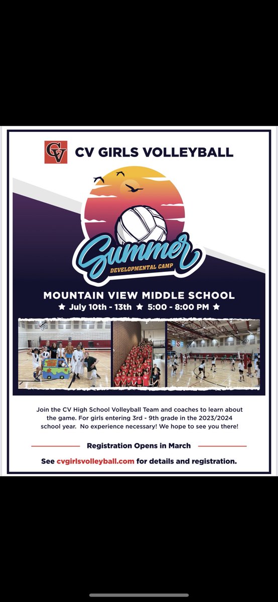 CV Girls Volleyball tweet media